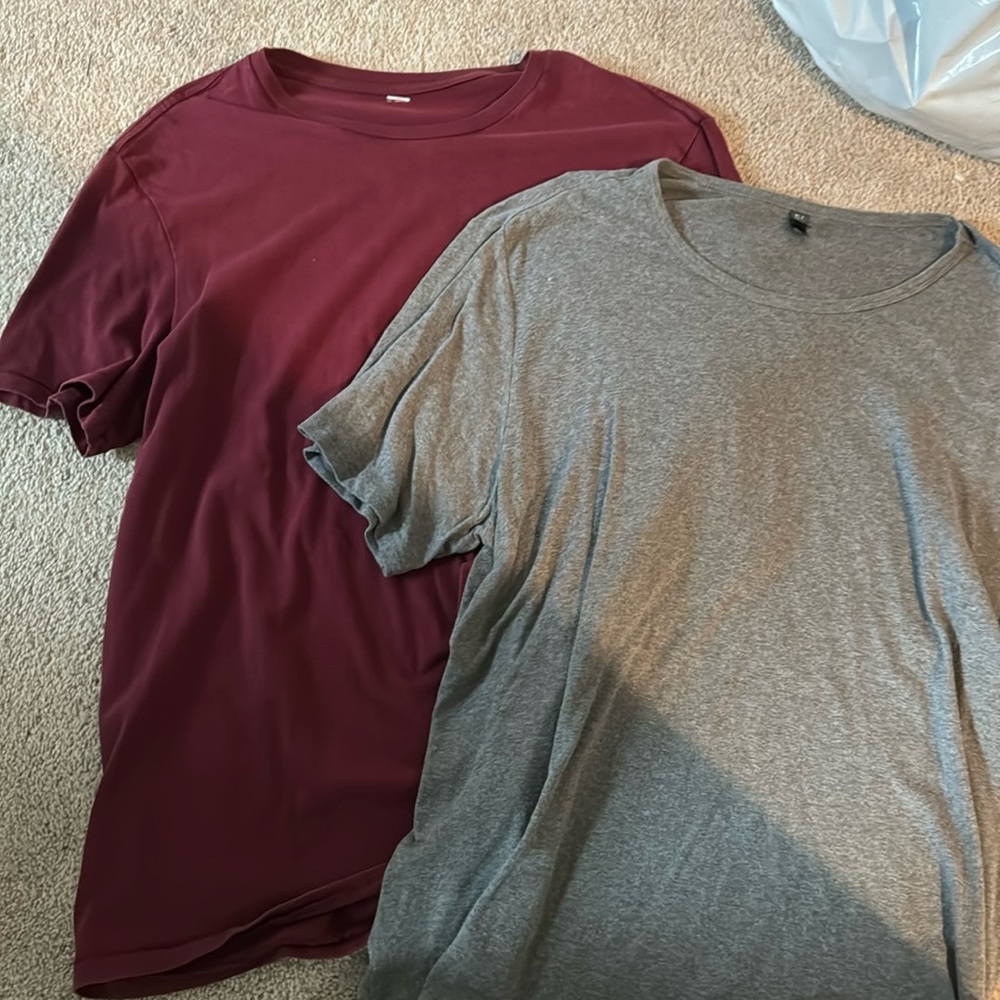 Men’s tees! Husband doesn’t fit in them anymore